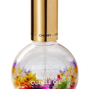 Blossom Hydrating, Moisturizing, Strengthening, Scented Cuticle Oil, Infused with Real Flowers, Made in USA, 0.92 fl. oz, Cherry